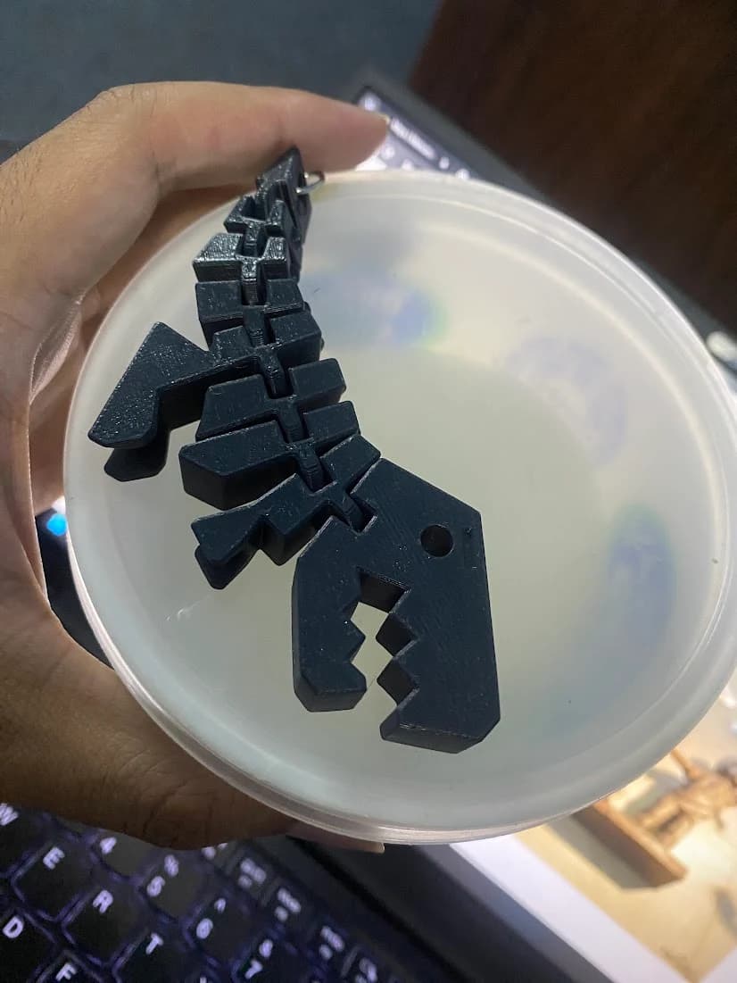 Flexi-Rex Keyring - Decorative T-Rex Dinosaur