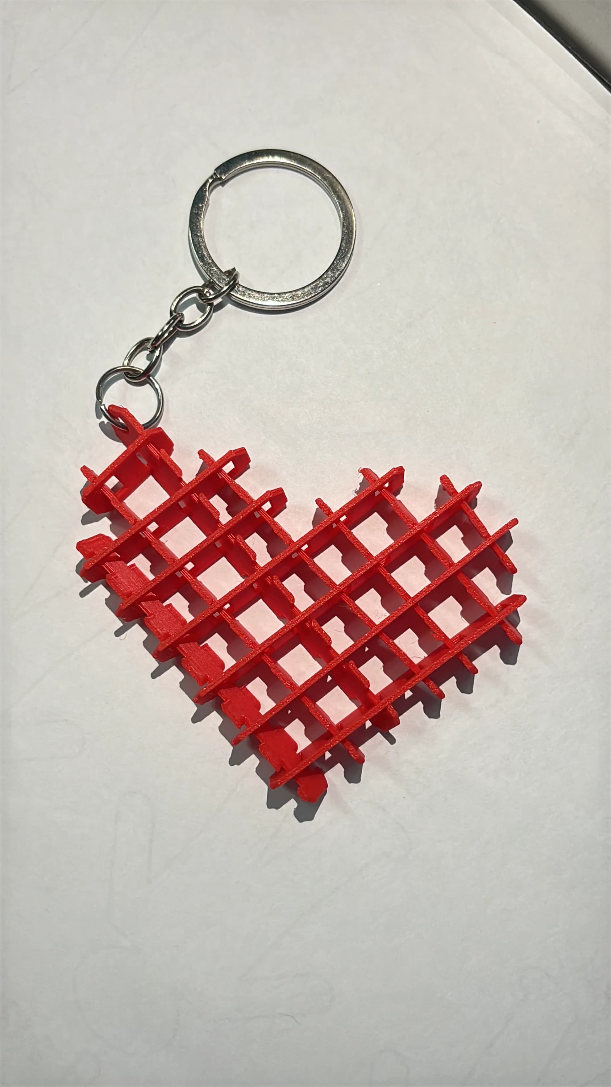 Articulated Heart Keyring