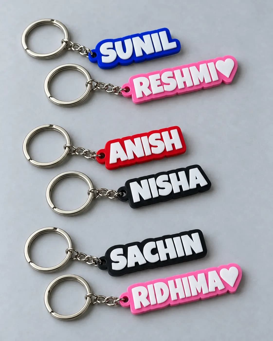 Customized Name Keyring
